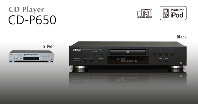 CD-P650 - iPod対応CDプレーヤー