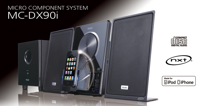 MC-DX90i - iPod/iPhone対応CDマイクロHi-Fiシステム