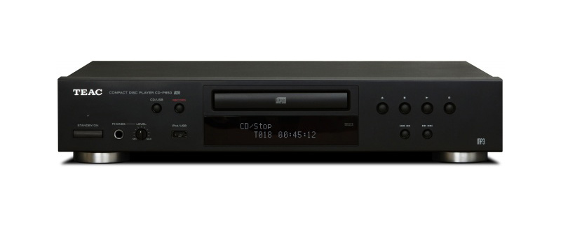 Teac CD-P650-B CD Player with USB and iPod Digital Interface Black w/ Xtreme Over The Ear Bluetooth Headphones Black 