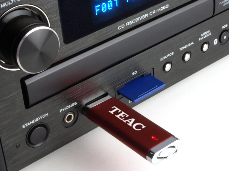 送料込! TEAC CR-H260i CD Bluetooth 音響 オーディオ