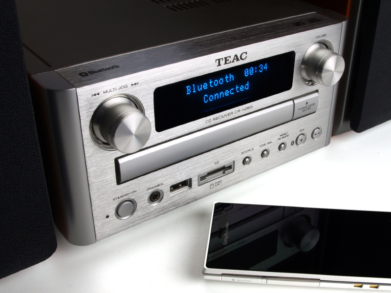 送料込! TEAC CR-H260i CD Bluetooth 音響 オーディオ