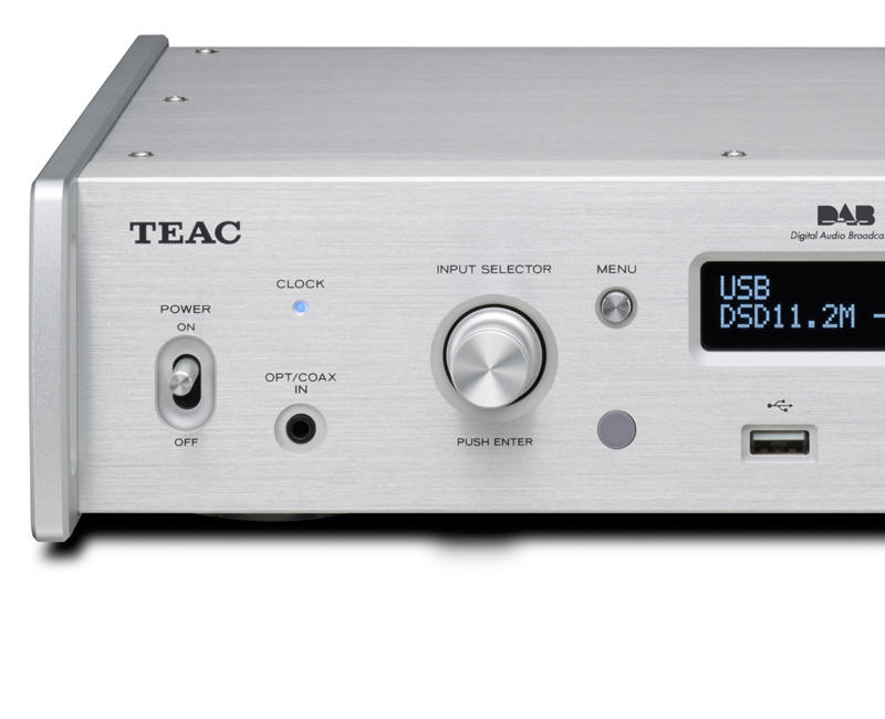 TEAC(ティアック) NT-505-X S シルバー USB DAC ネットワークプレーヤー ヘッドホンアンプ 小型コンパクト Bluet