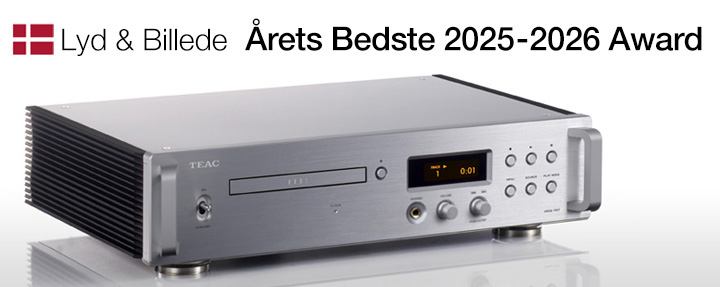 The VRDS-701 won the “Årets Bedste” award at the Danish AV media outlet “Lyd & Billede”.