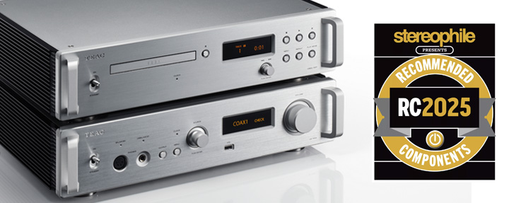 The VRDS-701T and UD-701N selected the Stereophile’s “Recommended Components 2025”.