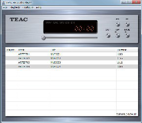 TEAC HR Audio Player